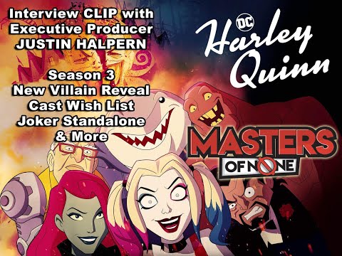 Masters of None Podcast - Justin Halpern Harley Quinn Season 3 Interview