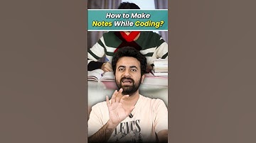 Best Way to Take Notes While Doing Coding #shorts #codingshorts #codingshortnotes #gfg