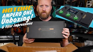 : HOTONE Ampero ONE - Unboxing and first impressions - compact & affordable mulit-fx. But is it good?