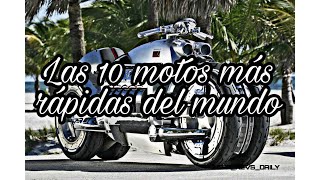 Las 10 motos mas rápidas del mundo