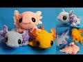 KMI #2: How to crochet an axolotl amigurumi - super cute!