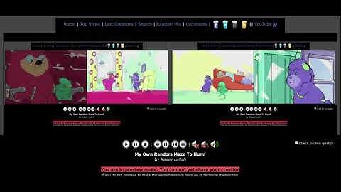 Random Maze To Humf Quadparison 2