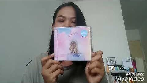 UNBOXING LOVER BY TAYLOR SWIFT (STANDARD CD &BOXSET)