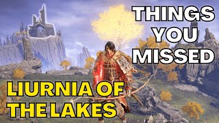 12 Things You Missed In Liurnia Of The Lakes!! [probably]  Elden Ring FULL WALKTHROUGH AND GUIDE