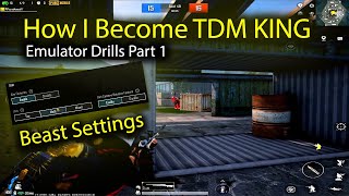 How I Become M24 King | Secret Tip | Emulator Tips/Drills Part 1 | Alone Spins|