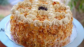 كيكة الموكا لي يذوقها يهبل عليها بطريقة سهلة احترافية راح تعجبكم Gâteau moka