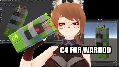 [DEMO] C4 EXPLOSION for Warudo + VNyan by DriplesFlan and artist_frida