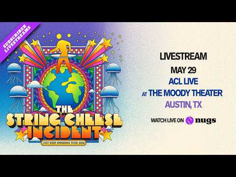 The String Cheese Incident 5/29/26 Moody Theater Austin, TX - YouTube