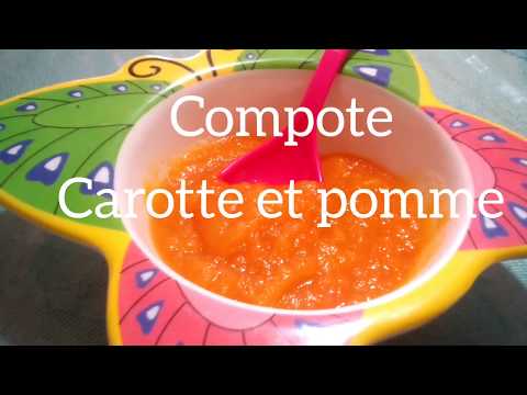Vidéo: Comment Faire De La Carotte Et De La Compote De Pommes