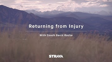 How to Return to Running After an Injury. Advice from Coach David Roche.