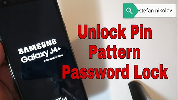 How to Hard reset Samsung J4 plus SM-J415FN .Unlock pattern/pin/password lock.