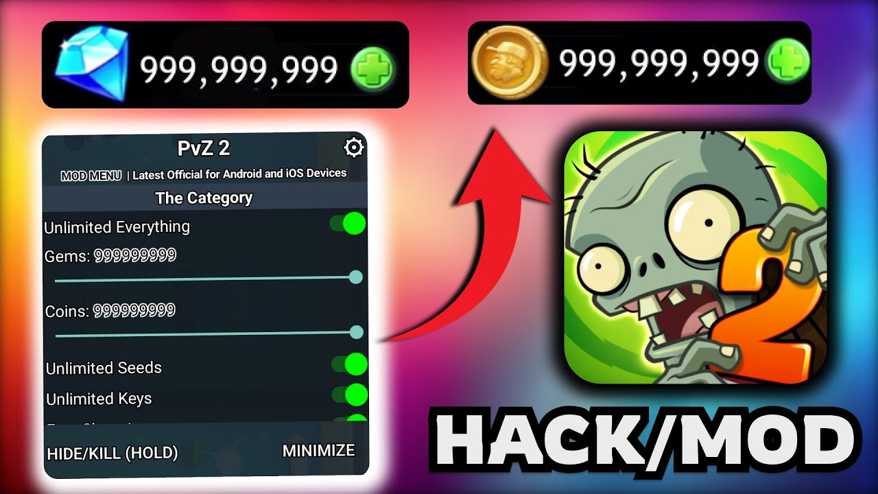 Plants vs Zombies 2 Hack 2026: Get Unlimited Gems & Coins on iOS & Android (Mod APK Guide)