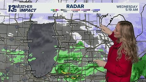 13 ON YOUR SIDE Forecast: Messy Rain/Snow Mix Through Noon