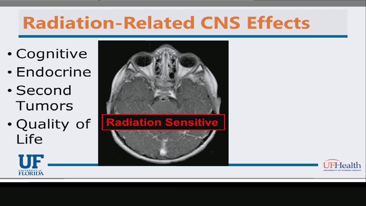 Proton Therapy for Pediatric Brain Tumors Rationale and