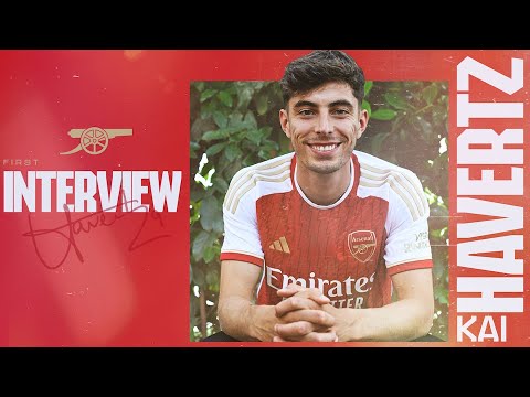 Kai Havertz's first Arsenal interview