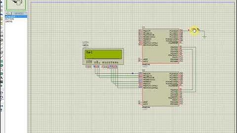 Подключение микроконтроллеров ATmega8 по UART