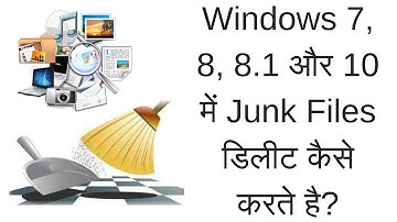 How to Delete Junk Files in Windows 7/8.1/10 [Hindi/Urdu]