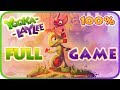 Yooka-Laylee Walkthrough 100% FULL GAME Longplay (PS4, XB1, Switch, PC)