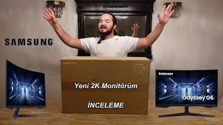 YENİ MONİTÖRÜM SAMSUNG ODYSSEY G5 (2K)