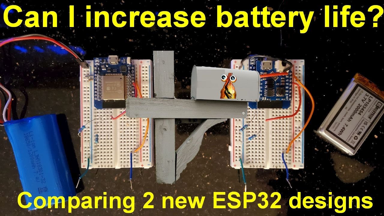 Powering ESP32 With An 18650 Li-Ion Battery For Low Power Sleep