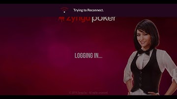 Zynga poker-Lost connection(what problem)