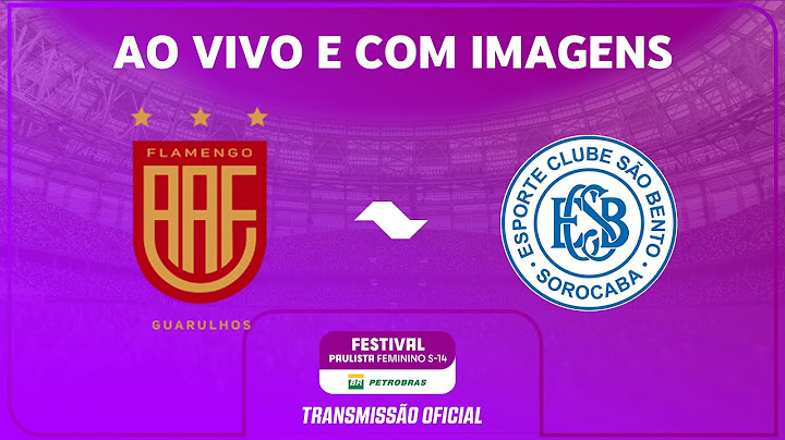JOGO COMPLETO: AA FLAMENGO X SÃO BENTO | RODADA 1 | FESTIVAL FEMININO SUB-14 PETROBRAS 2025