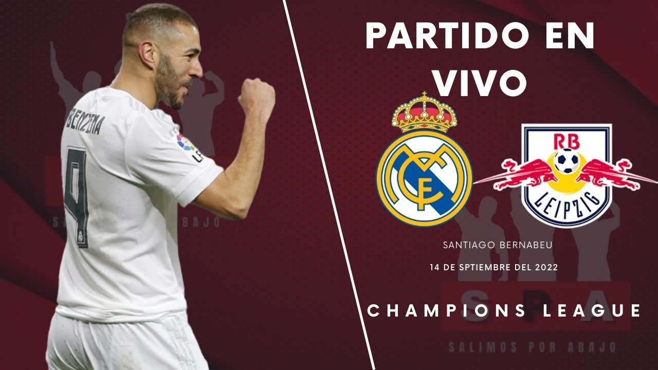 REAL MADRID VS RB LEIPZIG EN DIRECTO ⚽️ ⚽️ ⚽️ - HAZARD TITULAR ...