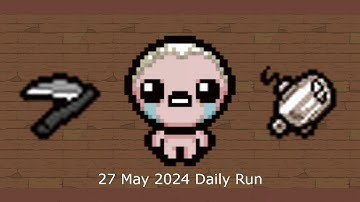 The Binding of Isaac Daily Run 27 May 2024 (Alternative)