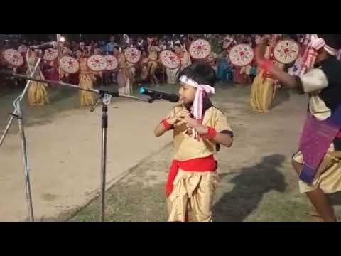 Flute played by a little boy  Assamese Bihu  Bahi Badon  Assam