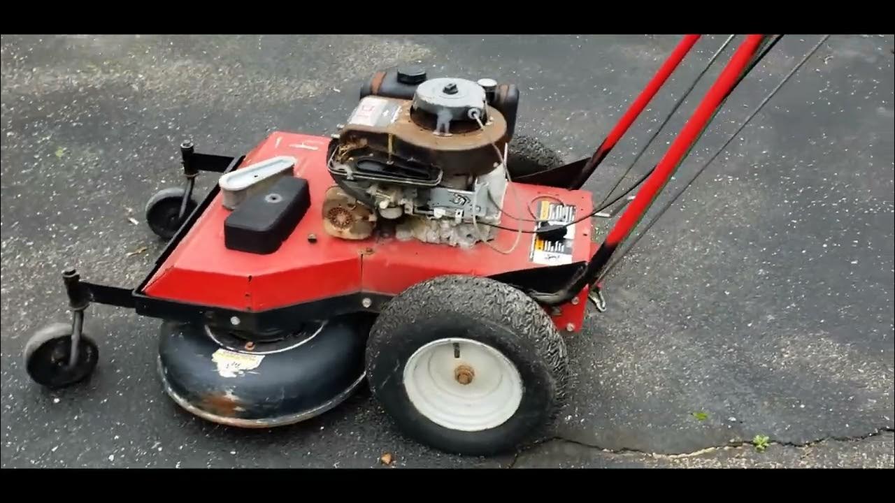 Troy Built 33" Combination Deck Walk Behind Briggs Stratton 8.5 hp
