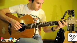 Vignette de la vidéo "Chitarra acustica - Beatles "Blackbird""