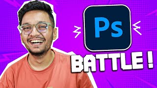 Photoshop Battle worth 3000 INR Live ! | Join !discord for future battles