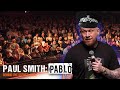 Paul smith humiliates two police officers in front of a sold out show in rhyl