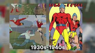 The 25 Heroes in the DCU Hall of Justice Mural