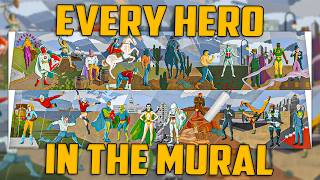 Download Lagu The 25 Heroes in the DCU Hall of Justice Mural MP3 Download Lagu The 25 Heroes in the DCU Hall of Justice Mural MP3