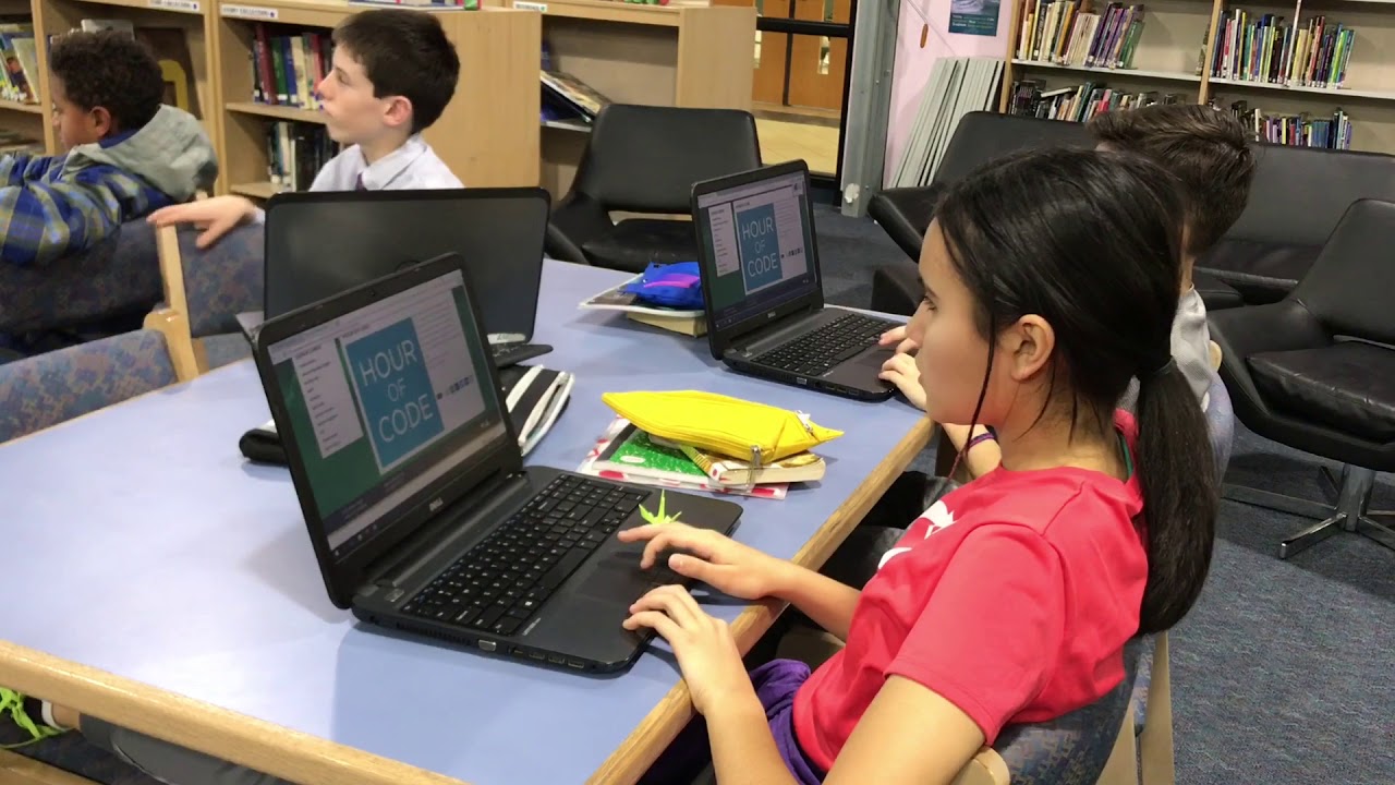 Waldon Middle School’s Hour of Code YouTube