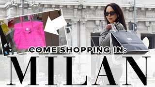 *HUGE* MILAN SHOPPING SPREE 😋 // Milan Vlog PART 1 🇮🇹