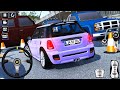 Hardest Mini Cooper Car Parking Level! 😱 | Impossible License Test 🔥 Car Game Android Gameplay 2026