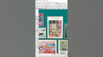 Interior Wall Photo Canvas Making Useing Sketchup. #sketchup #sketchup3d #sketchupmodeling