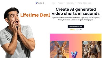 Vadoo AI Lifetime Deal - Create AI-generated video shorts in seconds