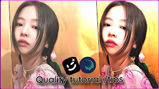 Hd Quality tutorial and tips on Alight motion and Wink app #qualitytutorial screenshot 2