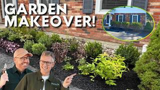 We Completely Transformed This Tired Foundation Garden 🌿