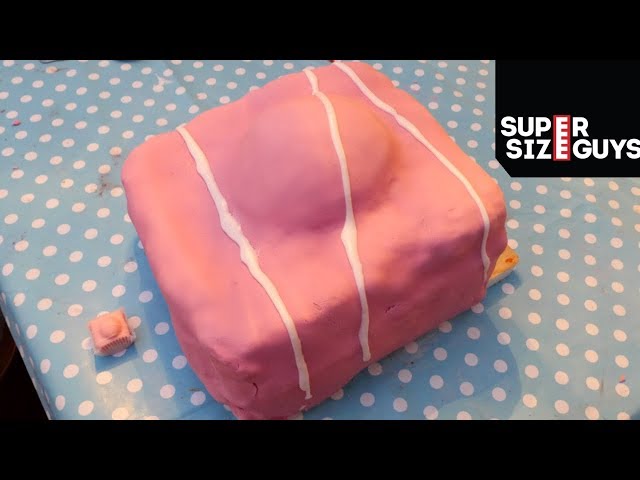 Giant fondant fancy cake recipe