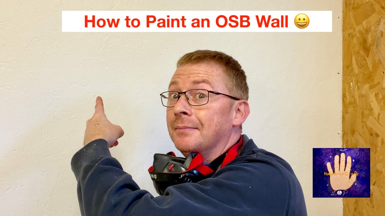 How to Paint an Internal OSB Wall👍