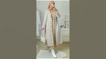 تنسيقات ملابس محجبات للشتاء 