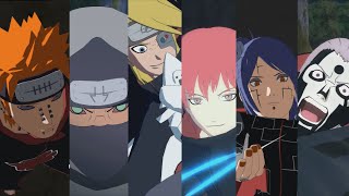 The Akatsuki All Ultimate & Team Ultimate Jutsu's (4k 60fps) Naruto Ultimate Ninja Storm 4