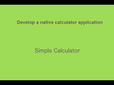 Simple Calculator in Android