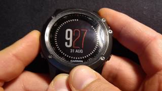 Garmin Fenix 3 : Basics screenshot 3