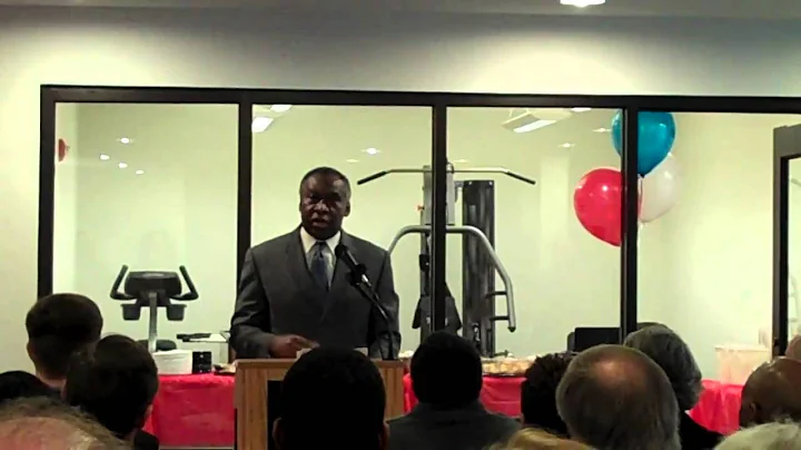 City Arts Dedication - Secretary Raymond Skinner.MP4