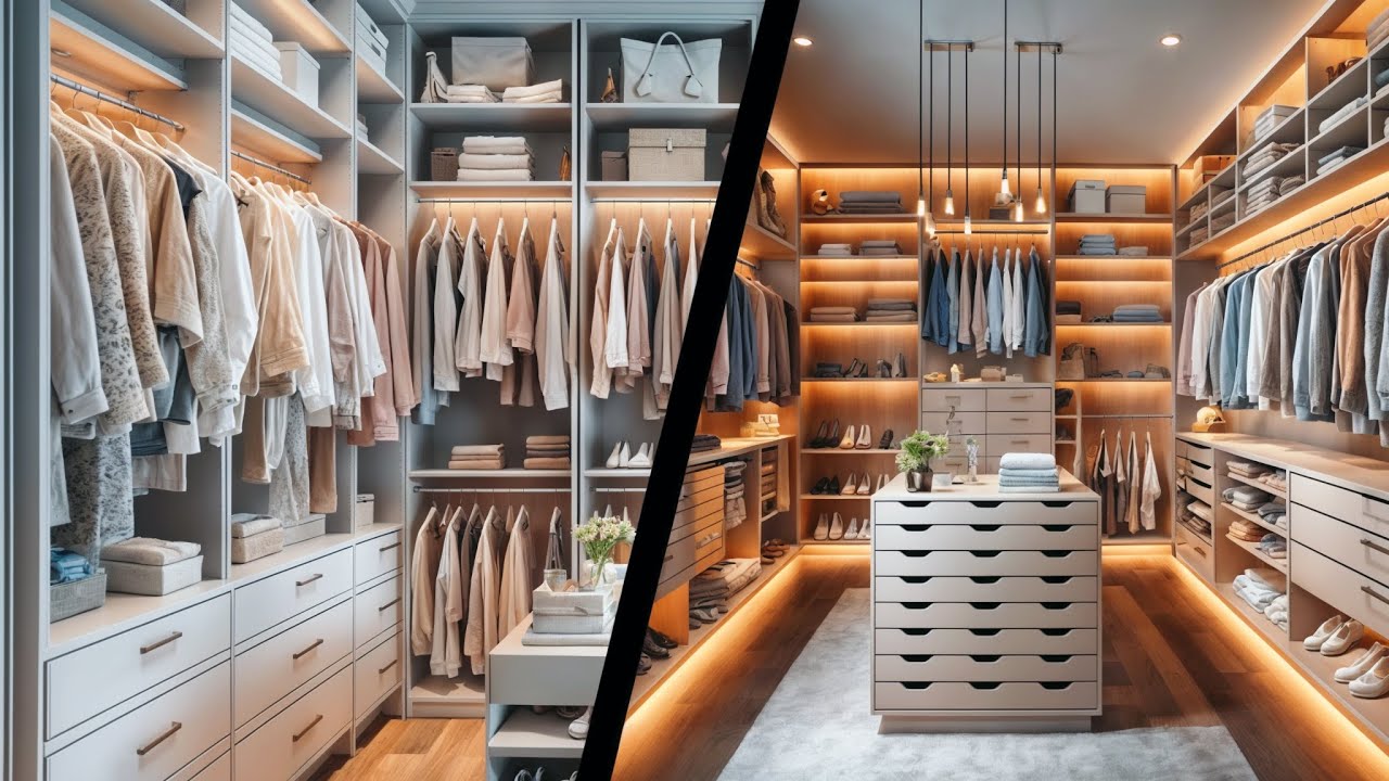 Walk-in Closet Design Ideas 2024 | Walk-in Closet Design Ideas Small ...